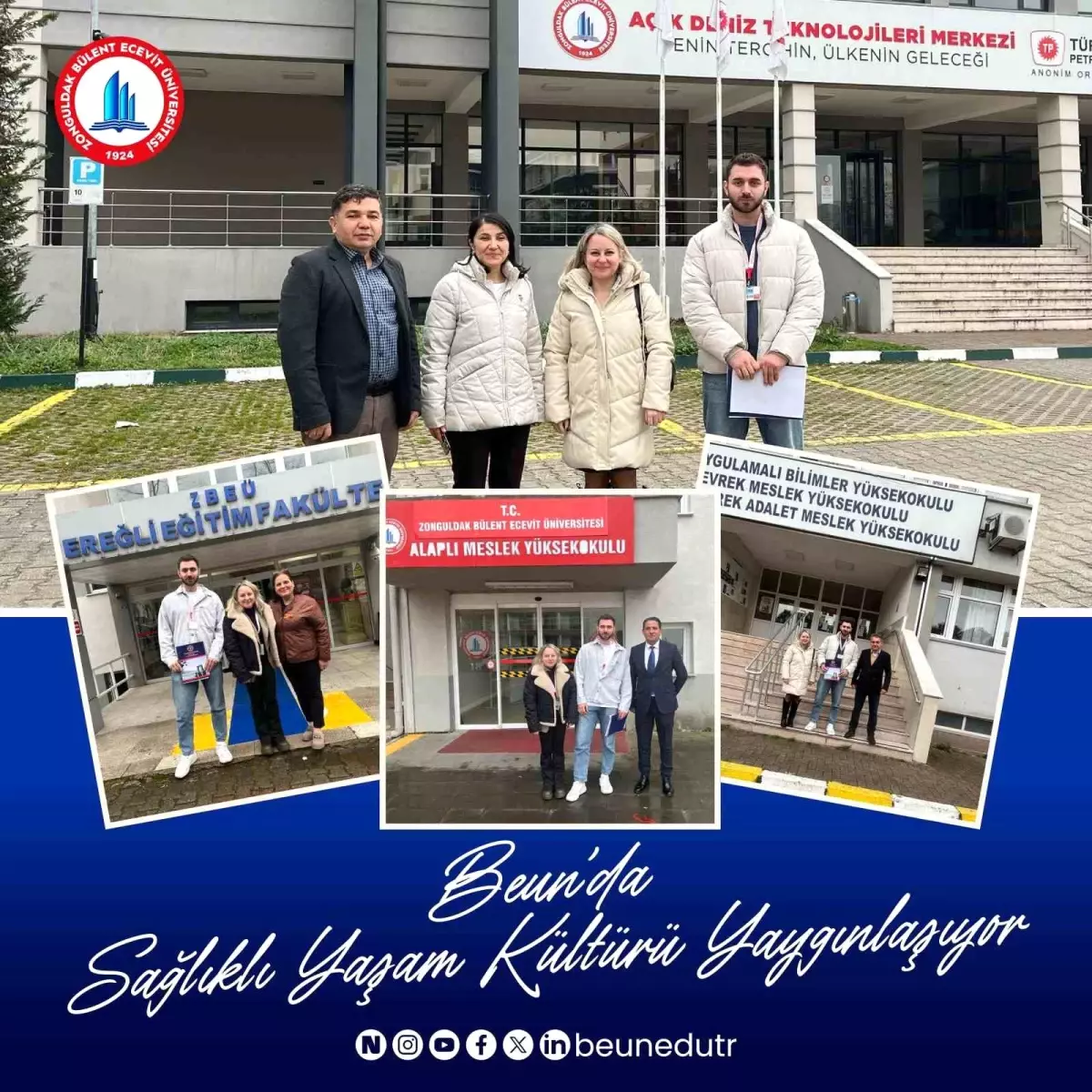 BEUN Kampüslerine Sağlıklı İşyeri Ünvanı