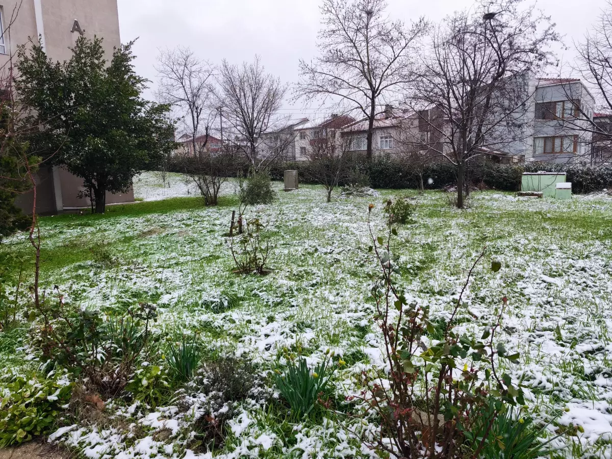 Keşan\'da Kar Yağışı Etkili Oldu