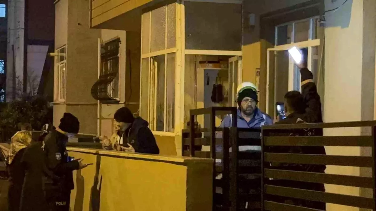 Kombiden Yangın Çıktı, Paniğe Neden Oldu