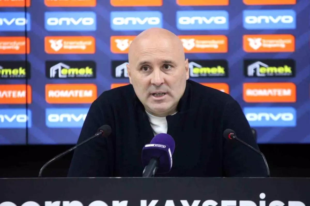 Sami Uğurlu\'dan Kayserispor Mağlubiyeti Açıklaması
