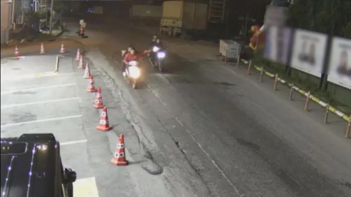 Sarıyer\'de Motosikletten Havaya Ateş Açıldı