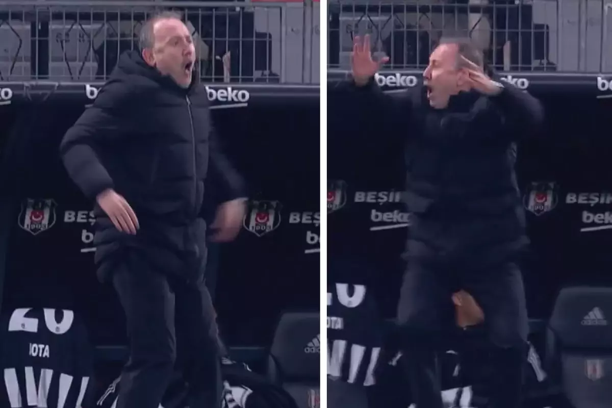 Sergen Yalçın gözlerine inanamadı! İşte maça damga vuran o an