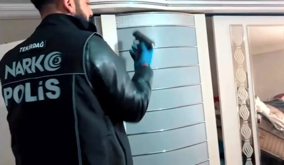 Tekirdağ\'da Uyuşturucu Operasyonu: 5 Tutuklama