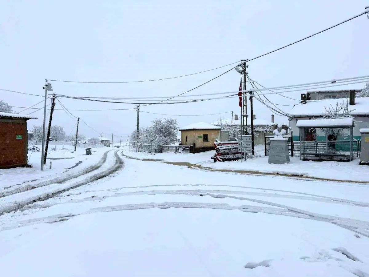 Tekirdağ\'da Kar Manzaraları