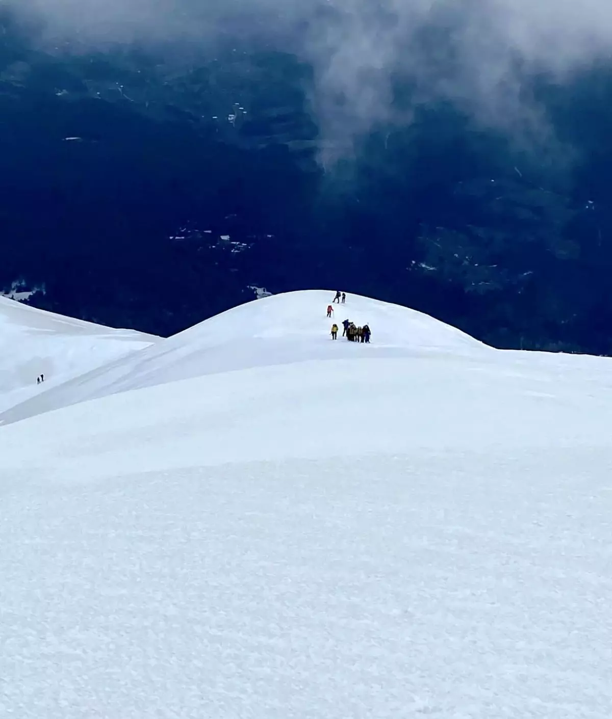 Uludağ Zirvesinde Türk Bayrağı Değişimi