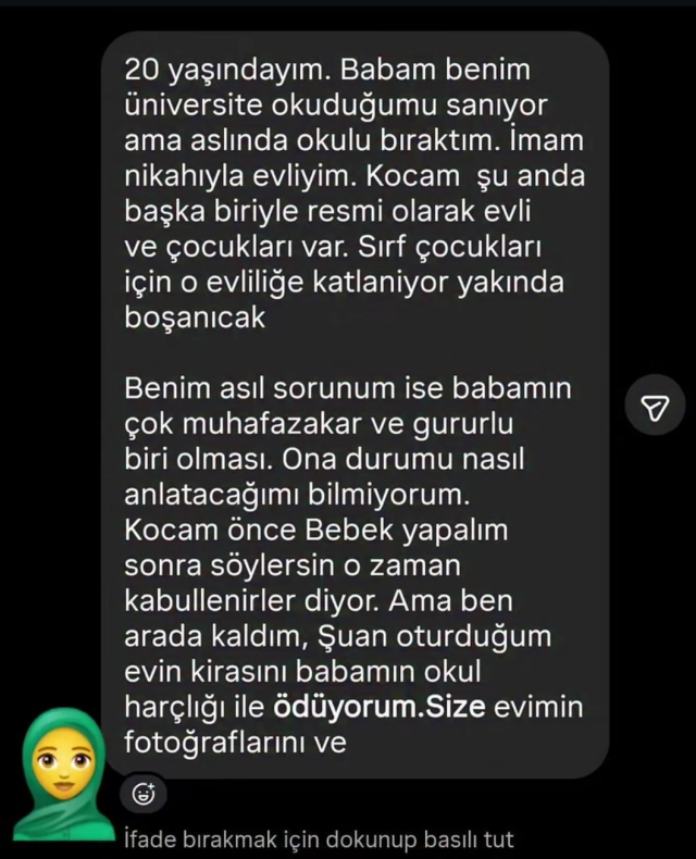 20 Yaşındaki Kadının Kan Donduran İtirafları: Üniversiteye Gittiğini Sandığı Babasına Gerçeği Anlattı