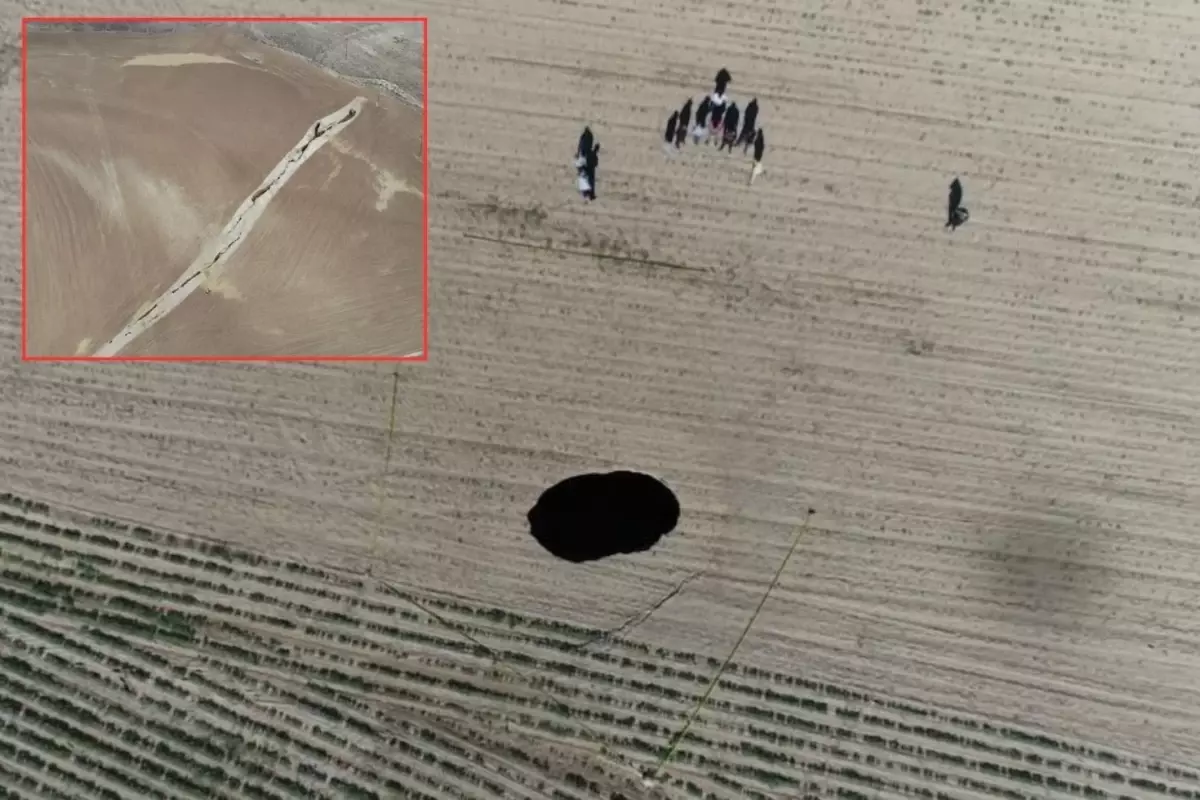 Aksaray\'da korkutan obruk tehlikesi! 9\'u büyük 86 obruk var