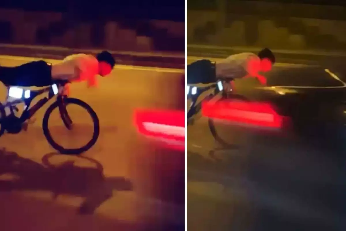 Gençlerin bisiklet şovu ölümle sona erdi 