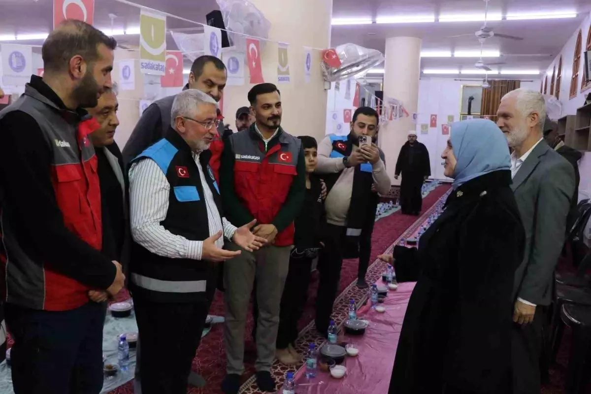 Çorum\'dan Yermük\'e İftar Sofrası