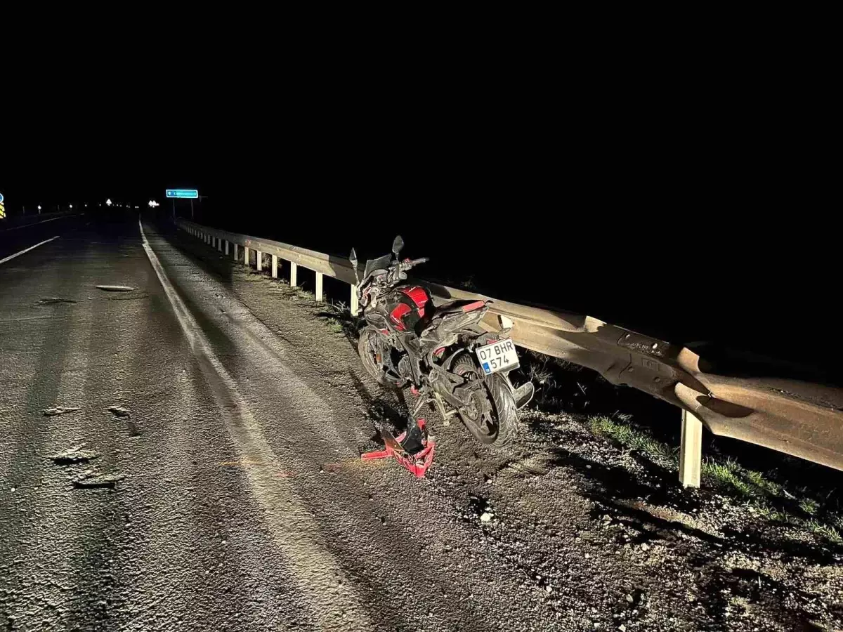 Gölbaşı\'nda Motosiklet Kazası