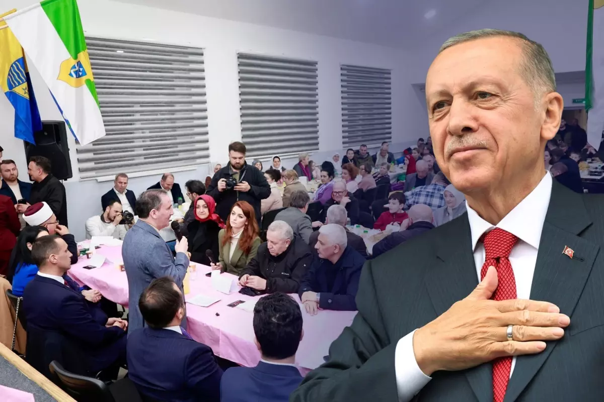 Cumhurbaşkanı Erdoğan\'ın "Onları asla yalnız bırakmayacağız" dediği topraklarda iftar sofrası kuruldu