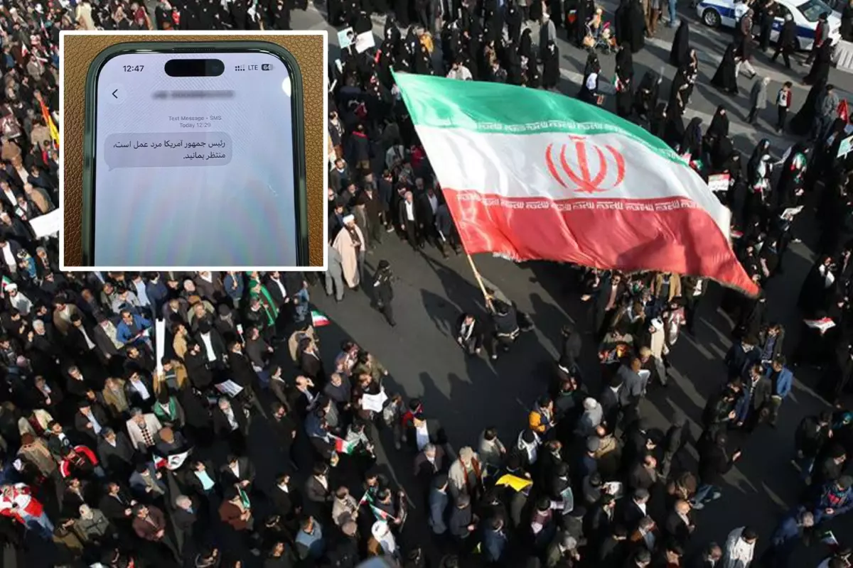 ABD tehdidi altındaki İranlıların telefonlarına esrarengiz mesaj