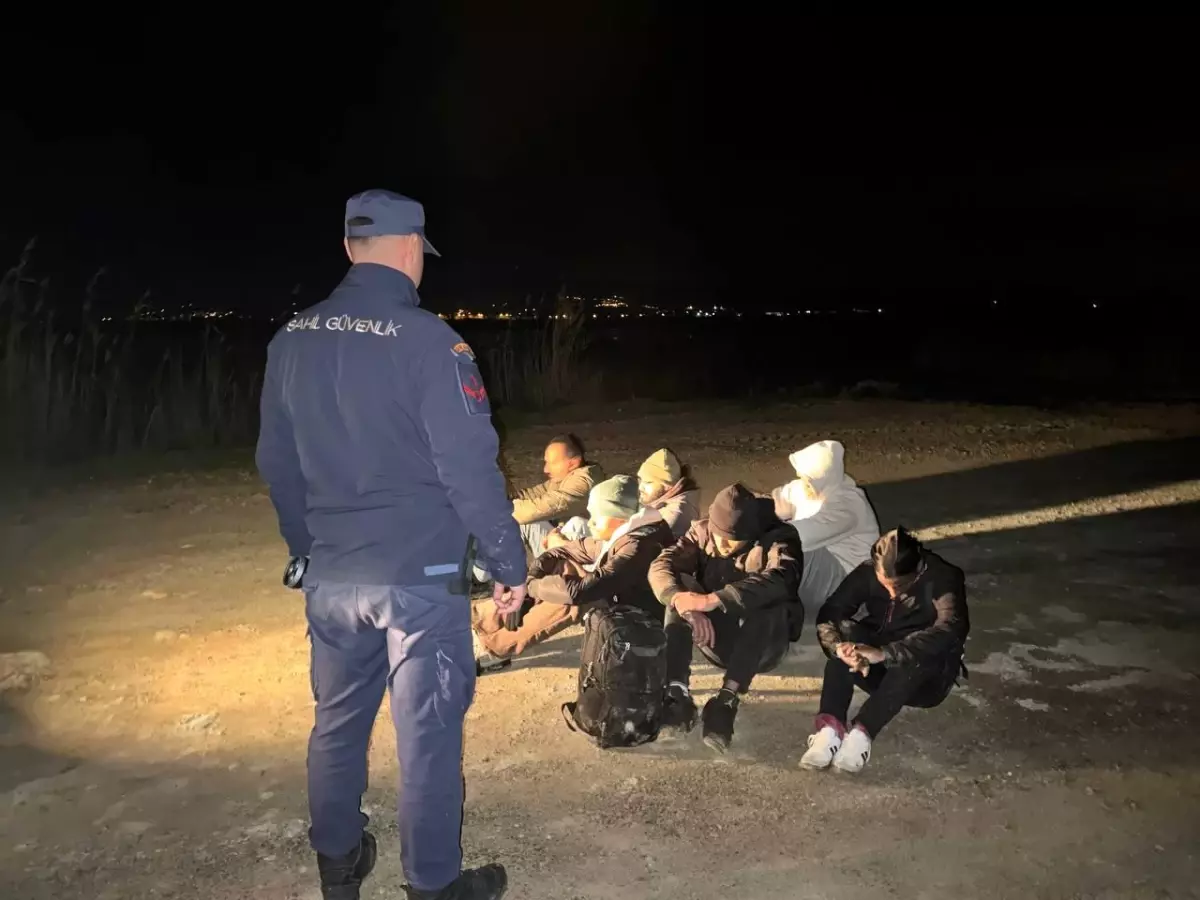 Aliağa\'da 30 Düzensiz Göçmen Yakalandı