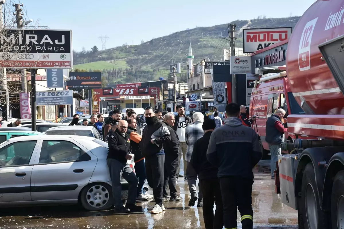 Buca\'da Yangın Kontrol Altına Alındı