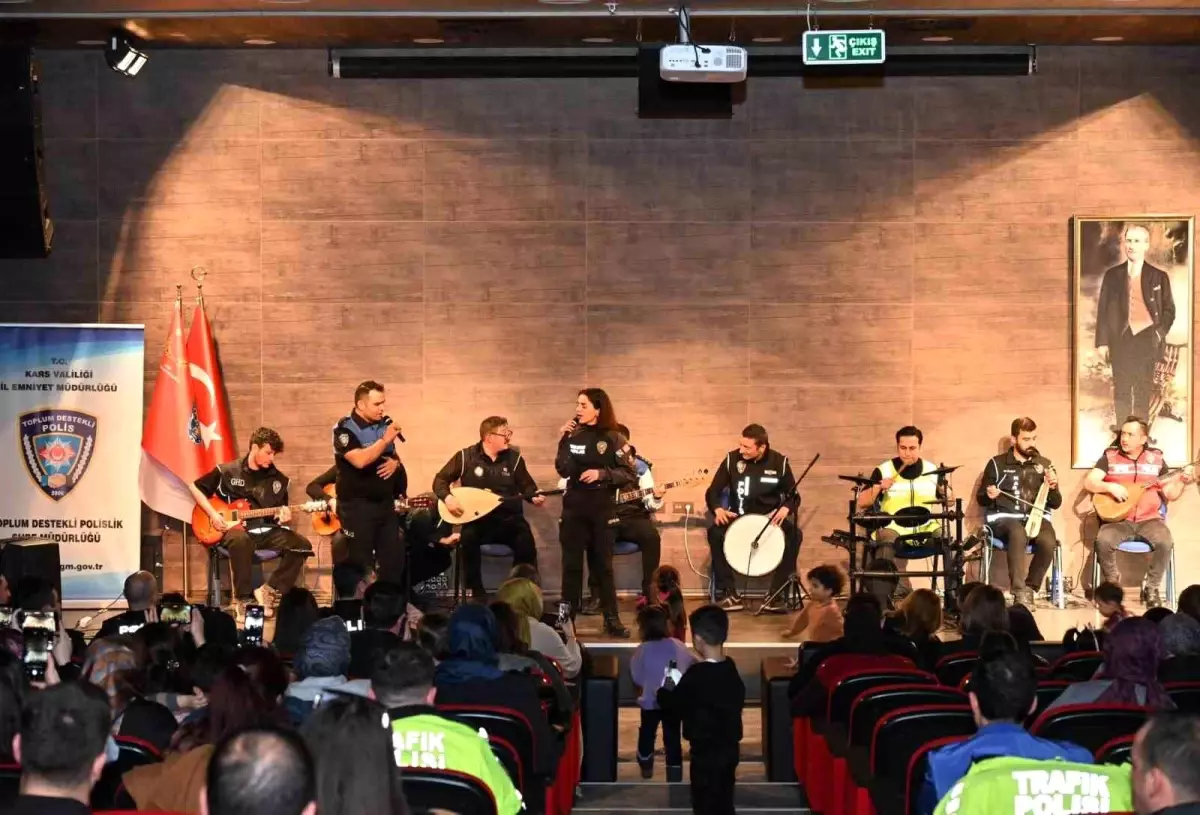 Kars Emniyet Müdürlüğü\'nde Moral Etkinliği