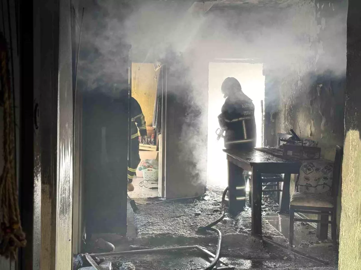 Karabük\'te Ev Yangını Kontrol Altına Alındı