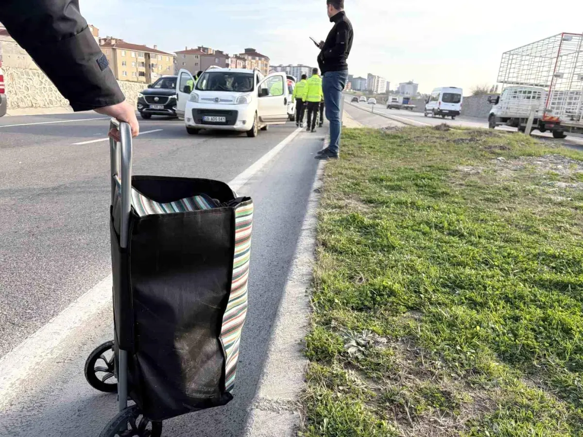 Kapaklı\'da Kadın Kazada Yaralandı