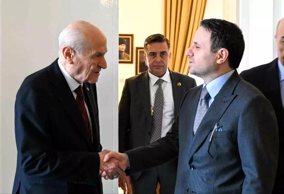 Bakan Gürlek\'ten Bahçeli\'ye Ziyaret