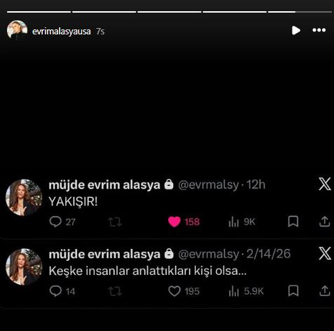 Evrim Alasya ile Kerem Alışık ayrıldı! Bikinili kadın paylaşımı sonrası dananın kuyruğu koptu