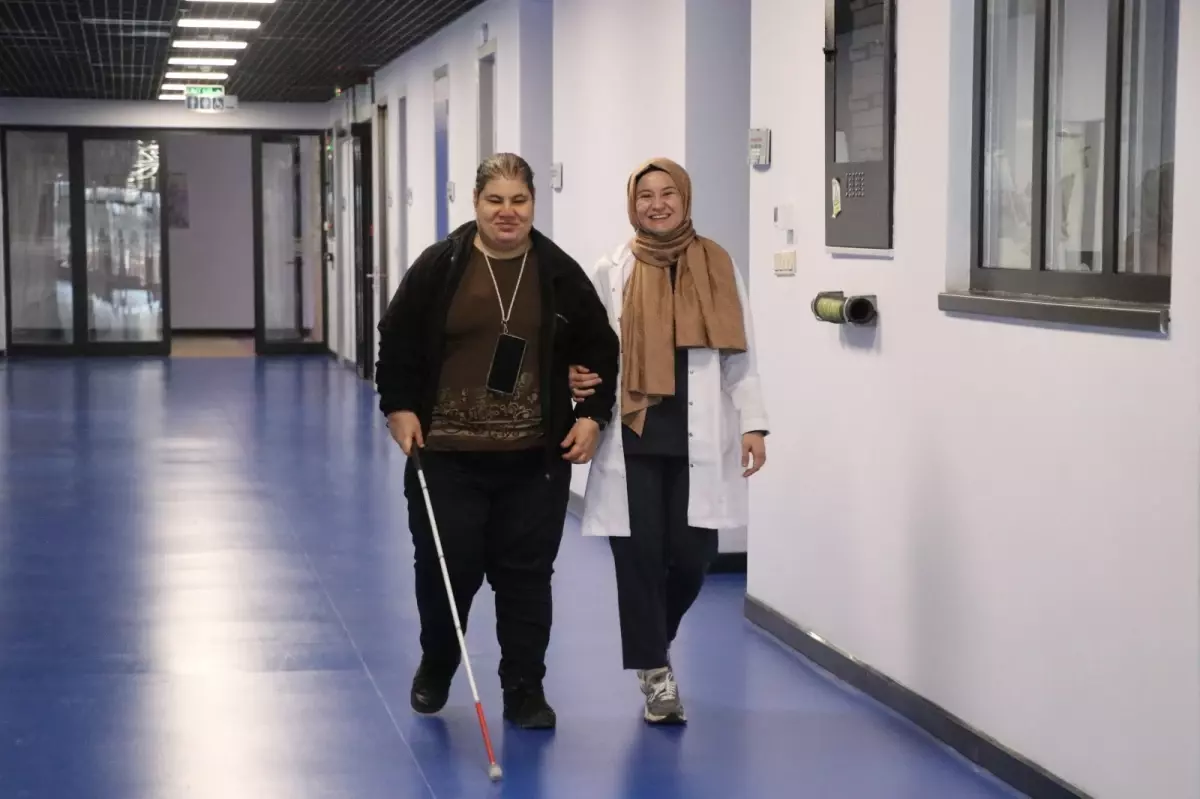 Görme Engelli Kadından Azim Dolu Başarı