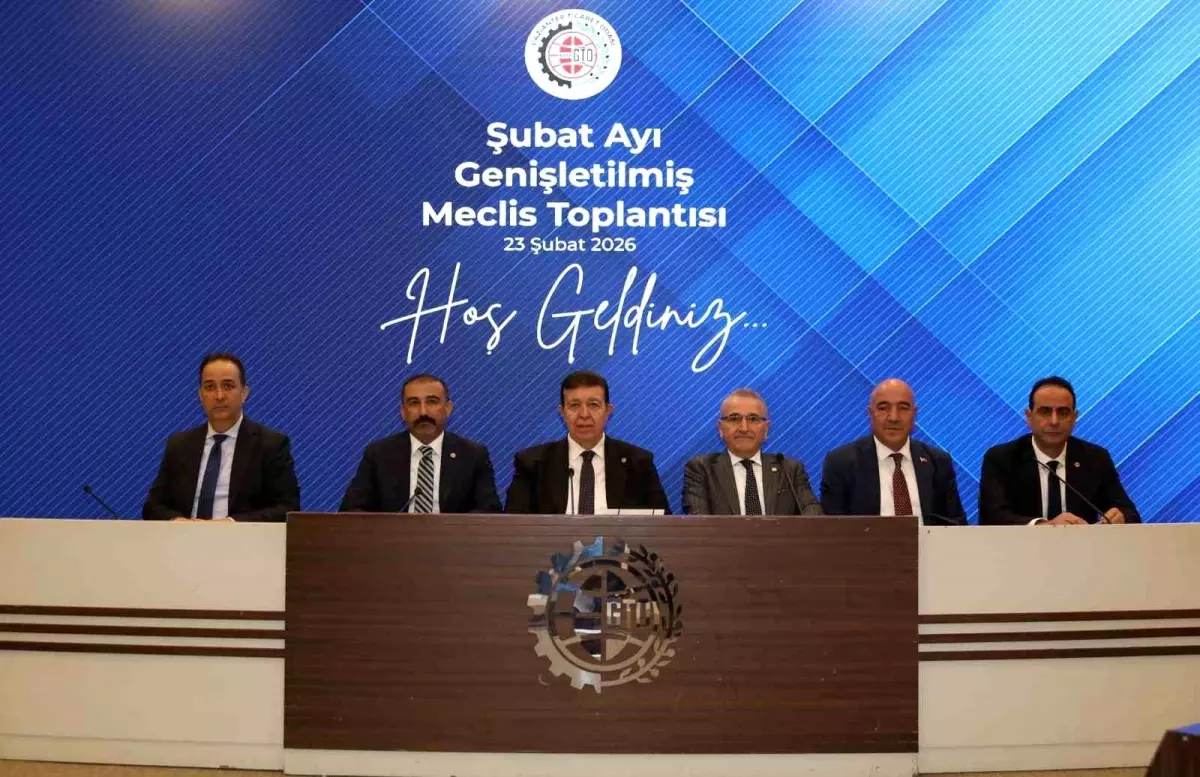 GTO Şubat Toplantısında Ekonomik Değerlendirme