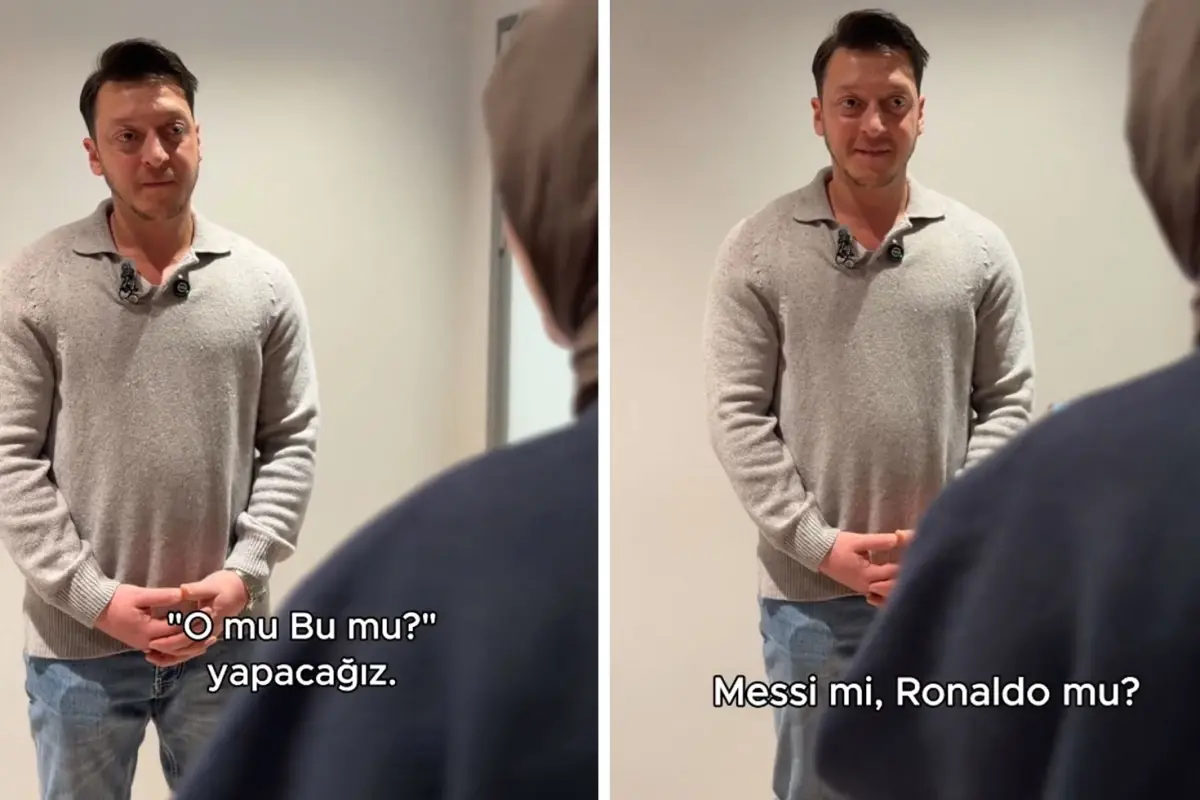 Mesut Özil, \'\'Ronaldo mu Messi mi\'\' sorusuna verdiği cevapla alkış topladı
