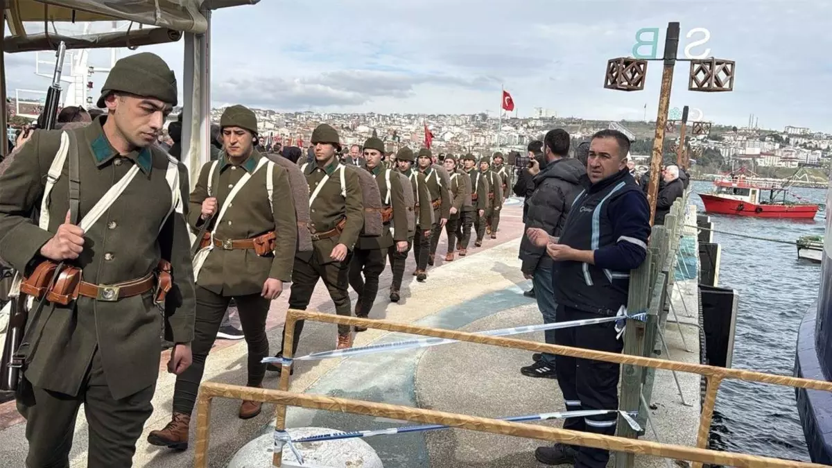 Tekirdağ\'da 57\'nci Alay, 111 yıl sonra Çanakkale\'ye uğurlandı