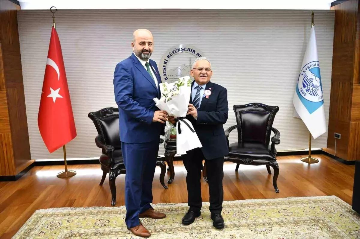 Başkan Büyükkılıç\'a 37. Vergi Haftası ziyareti