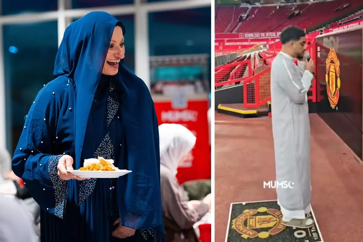 Bu yılda da tekrarlandı! Ezan sesi Old Trafford\'da yükseldi