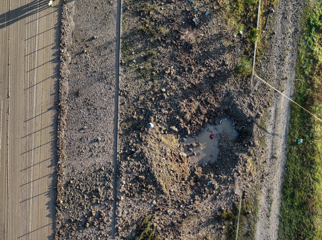 Düşen F-16'dan kafa karıştıran yeni görüntü! Havada 2 kere patlamış