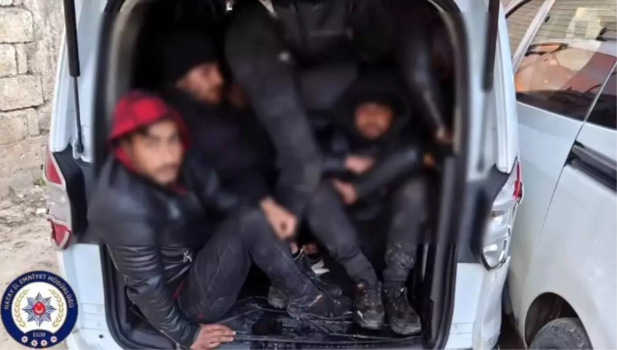 Hatay\'da İnsan Kaçakçısı Yakalandı