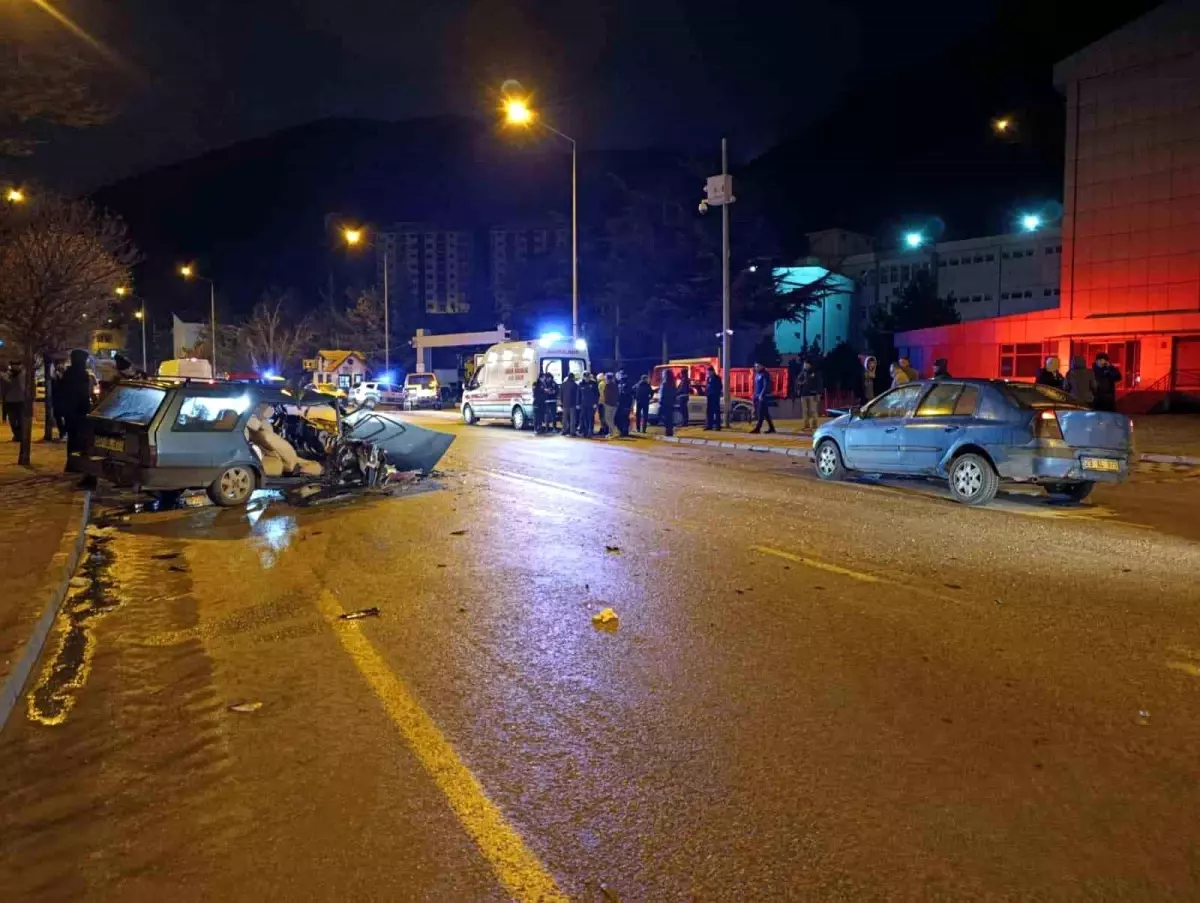 Gümüşhane\'de Kaza: 1 Ölü, 3 Yaralı