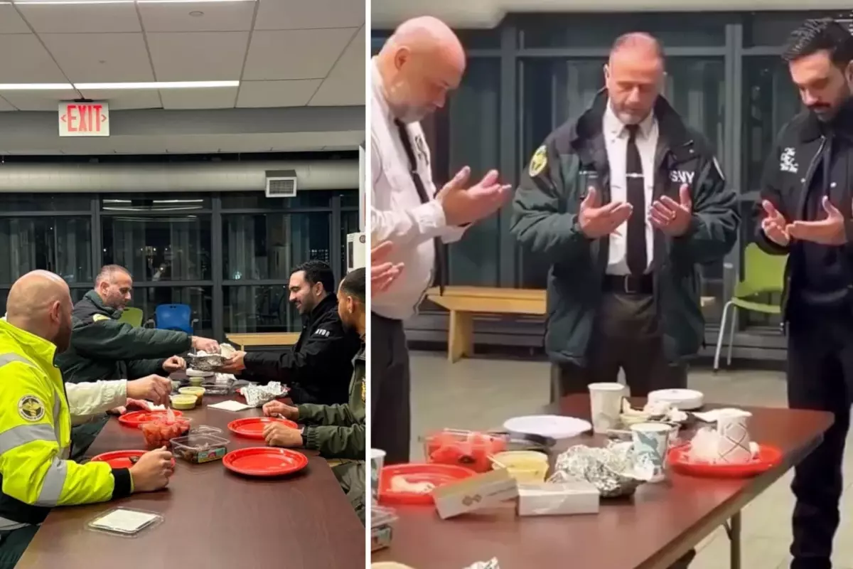 New York Belediye Başkanı Zohran Mamdani personeli ile birlikte sahur yaptı