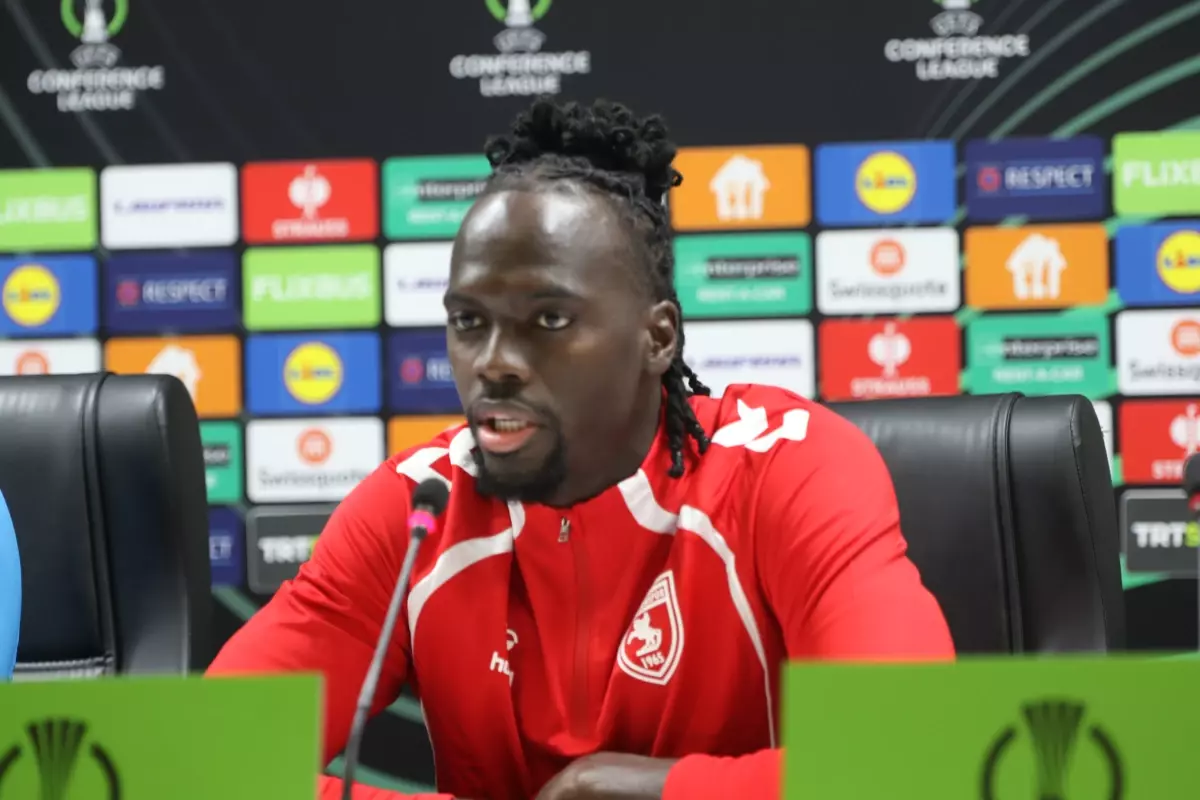 Samsunspor, Shkendija ile Tarihi Maçta