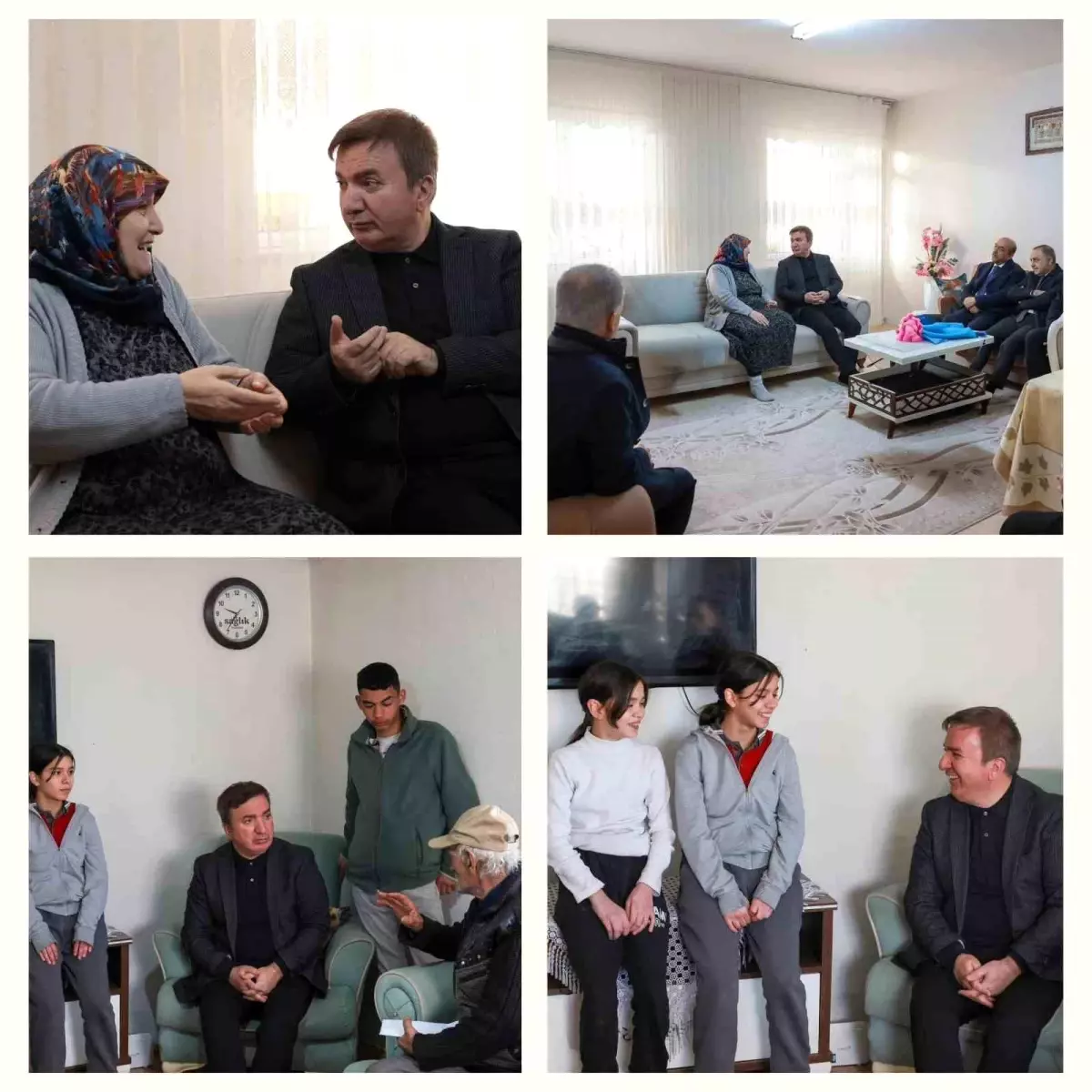 Vali Aydoğdu, Vatandaşları Ziyaret Etti