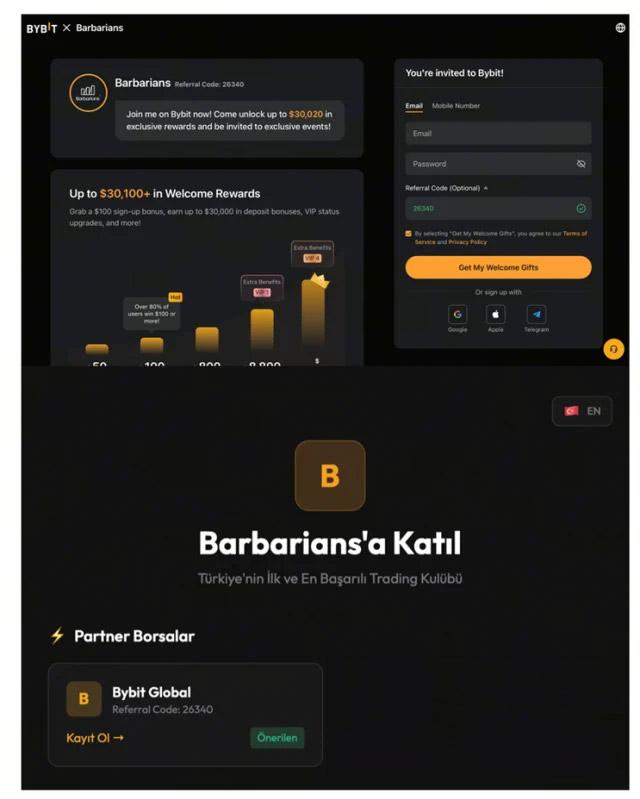 Yasak dinlemiyorlar: Bybit, Türk fenomenlerle referans programına devam ediyor