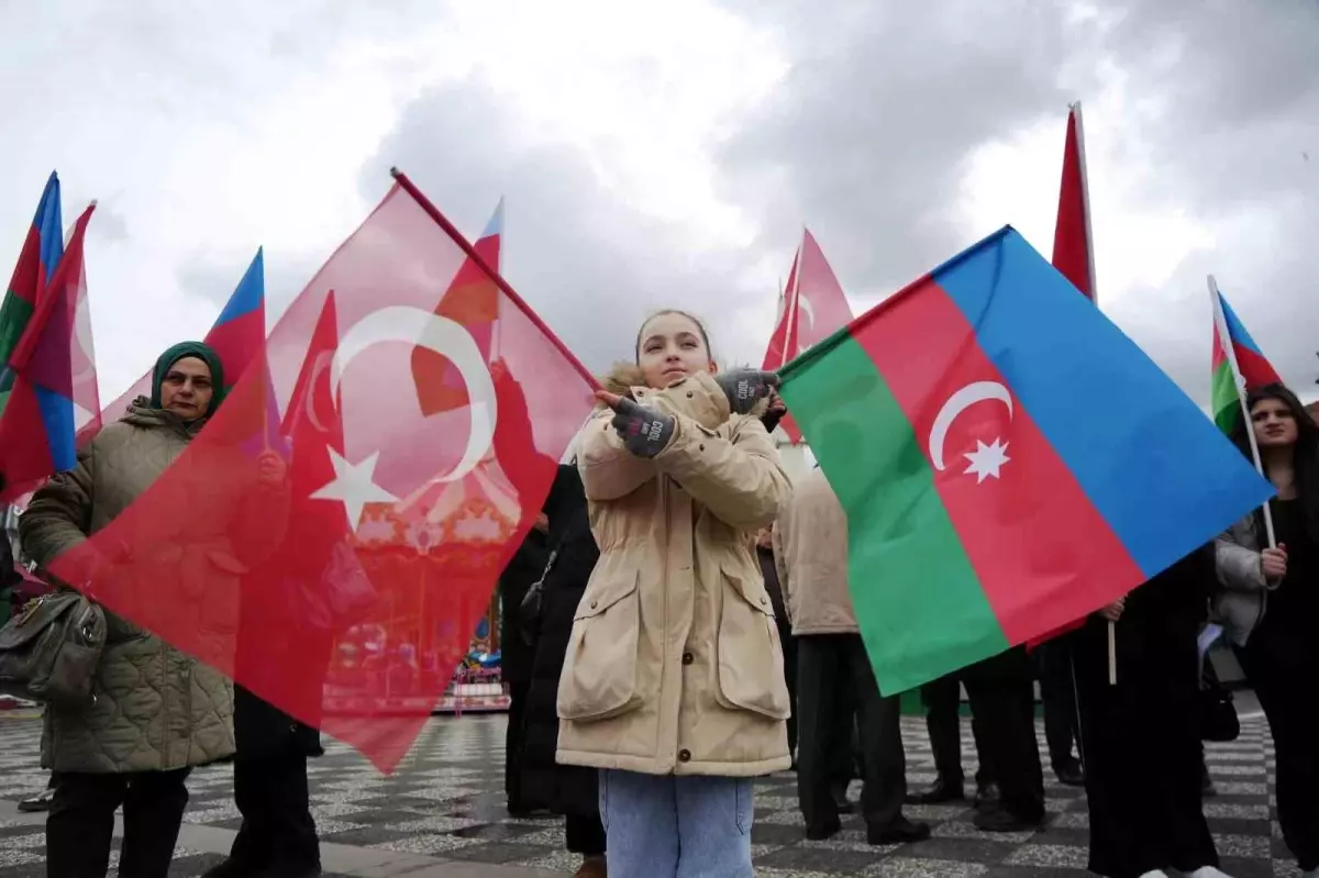 613 Türk\'ün katledildiği Hocalı Katliamı, Samsun\'da anıldı