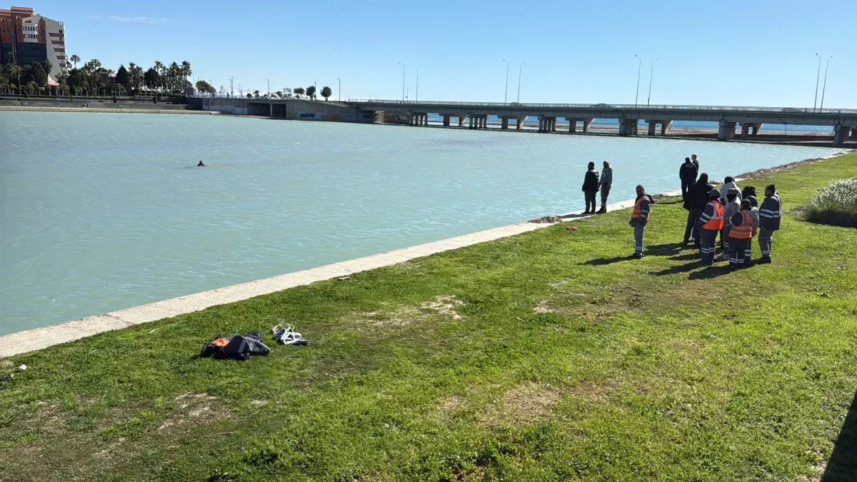 Baskıla Boğaçayı\'na Atladı