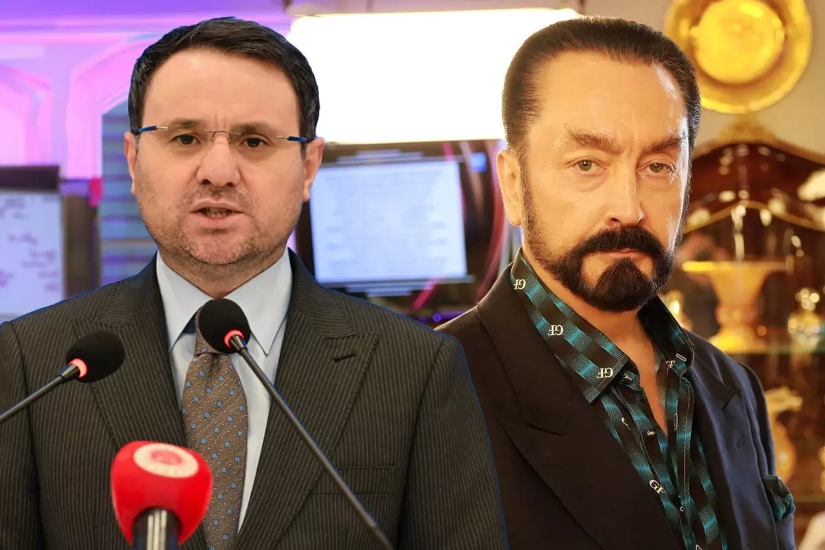 Bakan Gürlek ilk kez açıkladı! Adnan Oktar\'la ilgili çarpıcı detay