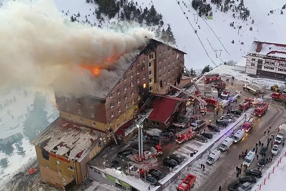 Bolu\'daki Grand Kartal Otel yangını davası istinafa taşındı