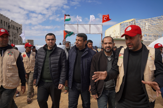 Gazze'de '2. Yıldız Tilbe Çadır Kenti' açıldı