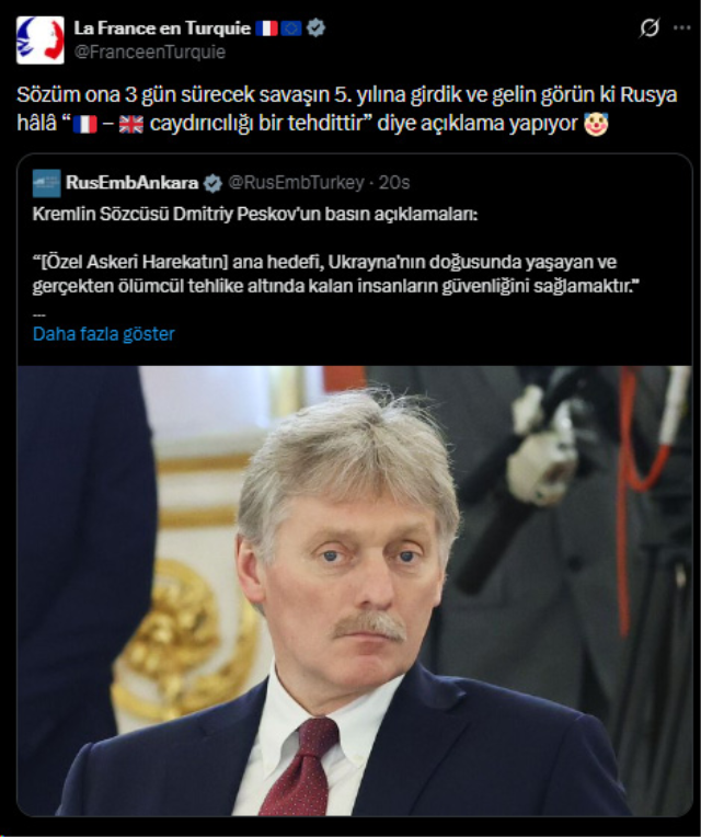 İki ülkenin Türkiye büyükelçilikleri X'te birbirine girdi