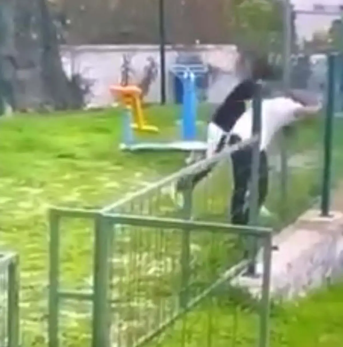 16 yaşındaki çocuk akranına yapmadığını bırakmadı! O anlar kameralarda