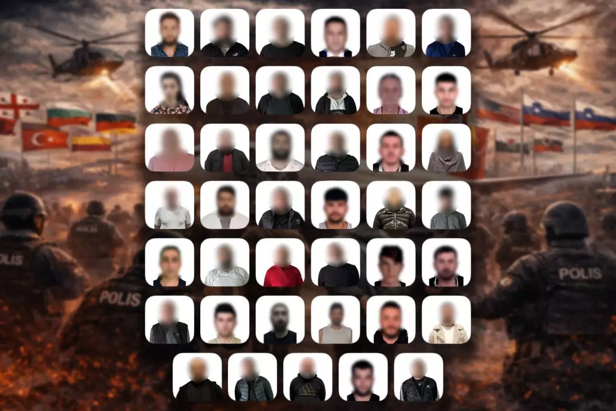 10 ülke, tek operasyon! 41 azılı suçlu Türkiye\'ye iade edildi