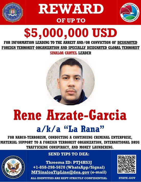 ABD uyuşturucu kaçakçısı kardeşlerin başına 10 milyon dolar ödül koydu ABD uyuşturucu kaçakçısı kardeşlerin başına 10 milyon dolar ödül koydu