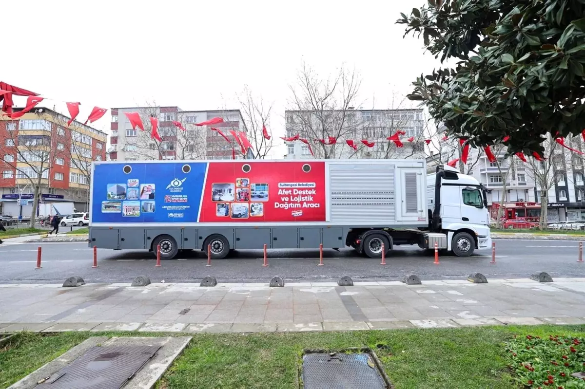 Afet Destek ve Lojistik Dağıtım Tırı\'nın rotası Balkanlar