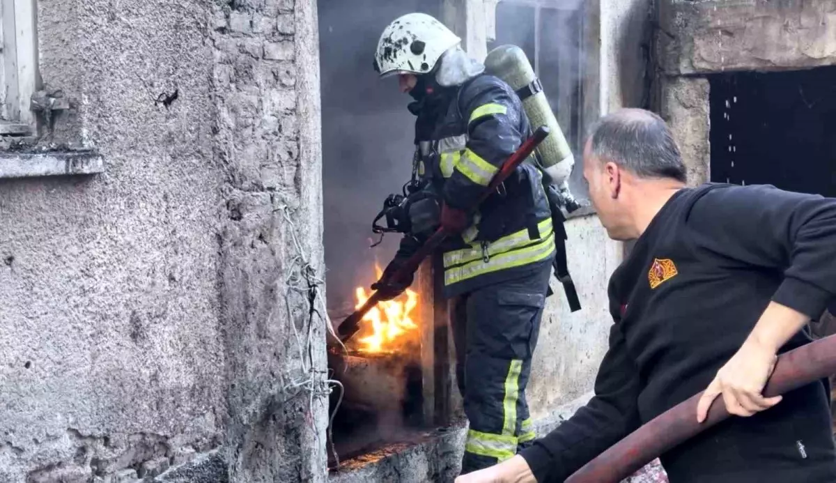 Aksaray\'da Kömürde Yangın, Şüpheli Gözaltında