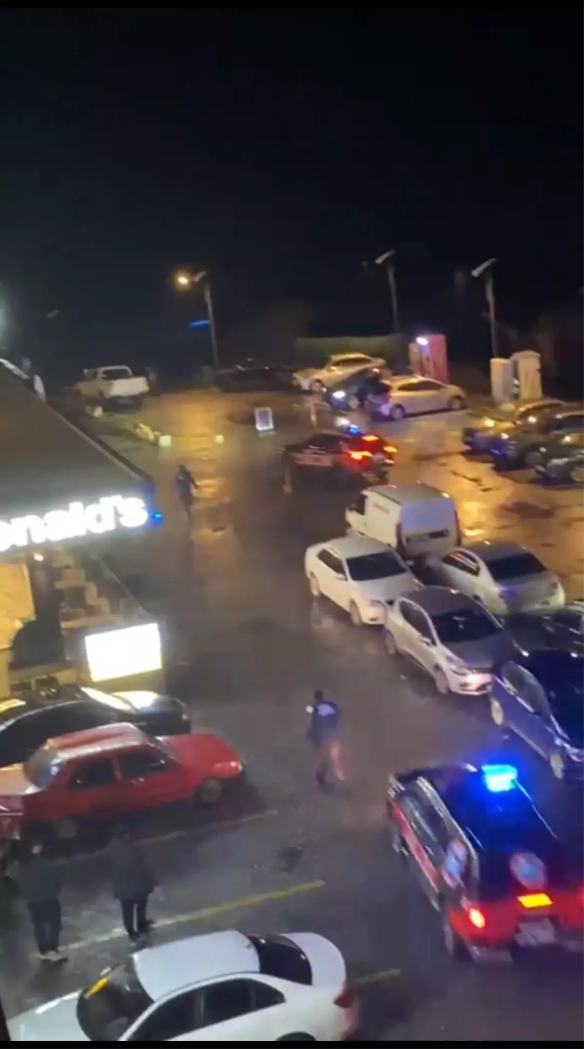 Zonguldak\'ta AVM Otoparkında Kavga