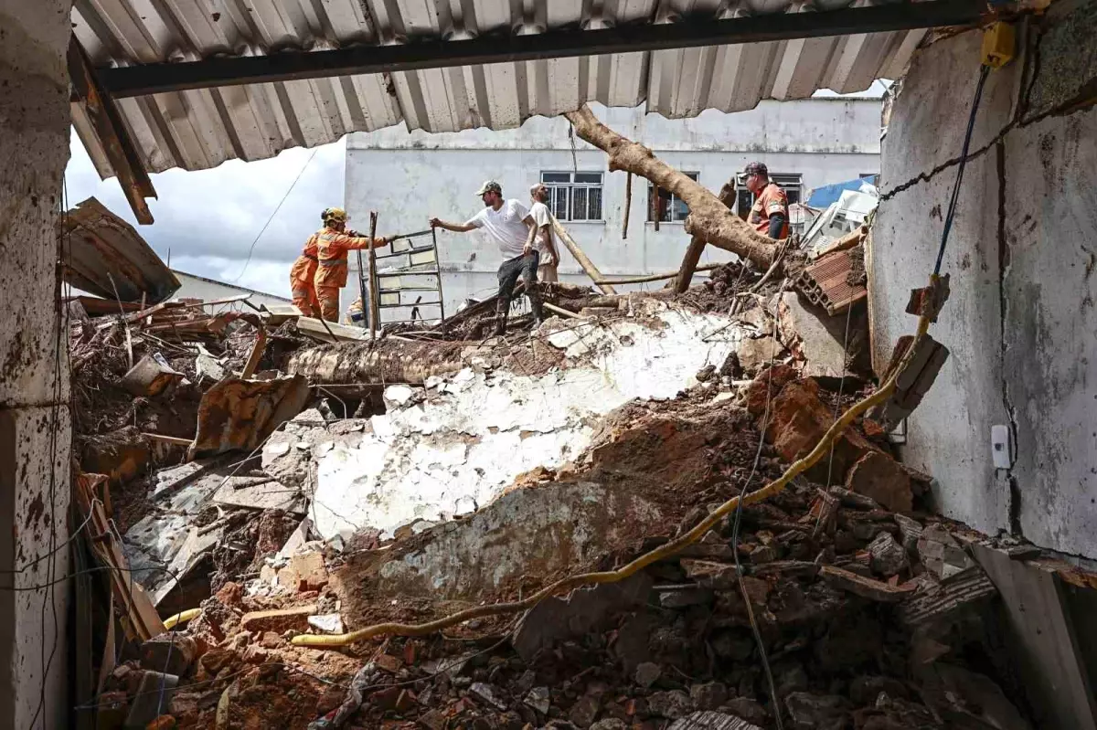 Minas Gerais\'te Sel Felaketi: 59 Ölü