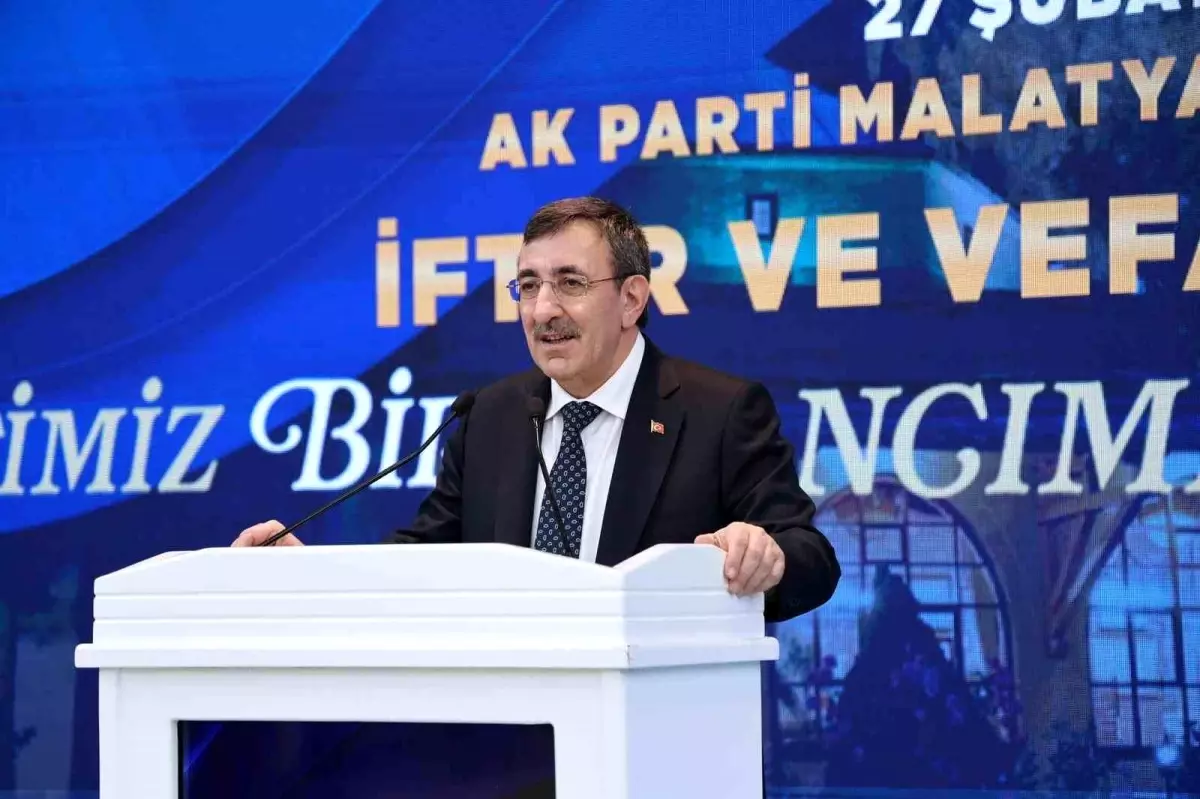 Cumhurbaşkanı Yardımcısı Yılmaz: "Malatya\'da yaralar büyük oranda sarıldı"